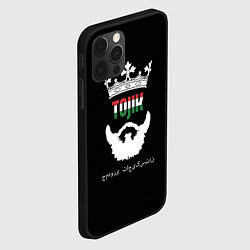 Чехол для iPhone 12 Pro Таджикистан - король, цвет: 3D-черный — фото 2