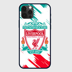 Чехол для iPhone 12 Pro LIVERPOOL, цвет: 3D-черный