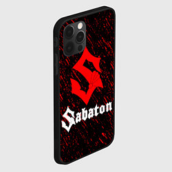 Чехол для iPhone 12 Pro Sabaton, цвет: 3D-черный — фото 2