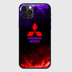 Чехол для iPhone 12 Pro Mitsubishi, цвет: 3D-черный