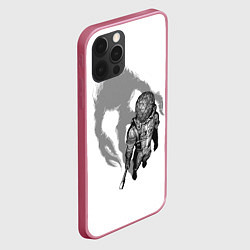 Чехол для iPhone 12 Pro Prey Z, цвет: 3D-малиновый — фото 2