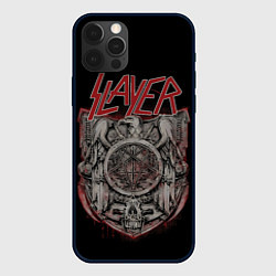 Чехол для iPhone 12 Pro Slayer, цвет: 3D-черный