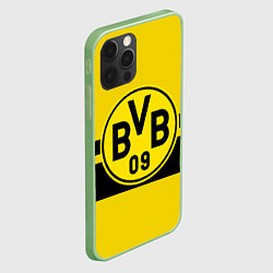 Чехол для iPhone 12 Pro BORUSSIA DORTMUND, цвет: 3D-салатовый — фото 2