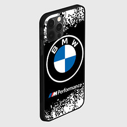 Чехол для iPhone 12 Pro BMW БМВ, цвет: 3D-черный — фото 2