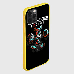 Чехол для iPhone 12 Pro Watch Dogs Legion, цвет: 3D-желтый — фото 2
