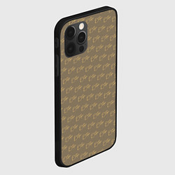 Чехол для iPhone 12 Pro Будь Добрее, цвет: 3D-черный — фото 2