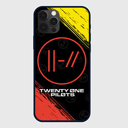 Чехол для iPhone 12 Pro TWENTY ONE PILOTS 21 PILOTS, цвет: 3D-черный