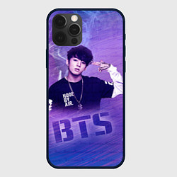 Чехол для iPhone 12 Pro BTS, цвет: 3D-черный
