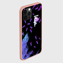 Чехол для iPhone 12 Pro FORTNITE MARSHMELLO, цвет: 3D-светло-розовый — фото 2