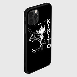 Чехол для iPhone 12 Pro Kirito, цвет: 3D-черный — фото 2