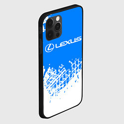 Чехол для iPhone 12 Pro LEXUS ЛЕКСУС, цвет: 3D-черный — фото 2