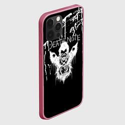 Чехол для iPhone 12 Pro Death Note, цвет: 3D-малиновый — фото 2