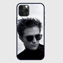 Чехол для iPhone 12 Pro ROBERT PATTINSON, цвет: 3D-черный