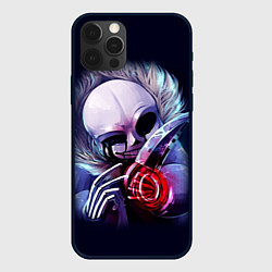 Чехол для iPhone 12 Pro UNDERTALE SANS, цвет: 3D-черный