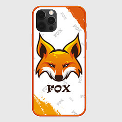 Чехол для iPhone 12 Pro FOX, цвет: 3D-красный