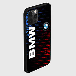 Чехол для iPhone 12 Pro BMW ТЕКСТУРА, цвет: 3D-черный — фото 2