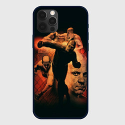 Чехол для iPhone 12 Pro Федор Емельяненко Император, цвет: 3D-черный