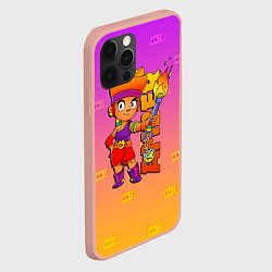 Чехол для iPhone 12 Pro Brawl Stars Amber, цвет: 3D-светло-розовый — фото 2