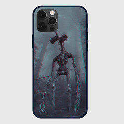 Чехол для iPhone 12 Pro Сиреноголовый, цвет: 3D-черный