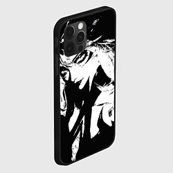Чехол для iPhone 12 Pro Темная космическая Люкс, цвет: 3D-черный — фото 2