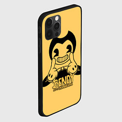 Чехол для iPhone 12 Pro Bendy And The Ink Machine, цвет: 3D-черный — фото 2