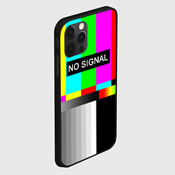 Чехол для iPhone 12 Pro NO SIGNAL, цвет: 3D-черный — фото 2