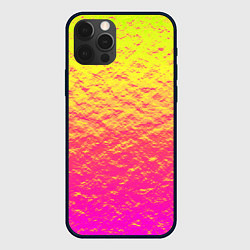 Чехол для iPhone 12 Pro Яркий закат, цвет: 3D-черный