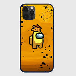Чехол для iPhone 12 Pro Among Us Cheese Z, цвет: 3D-черный