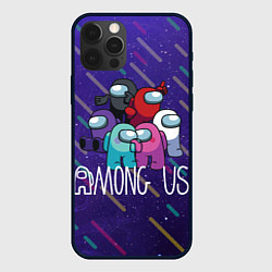 Чехол для iPhone 12 Pro Among Us, цвет: 3D-черный