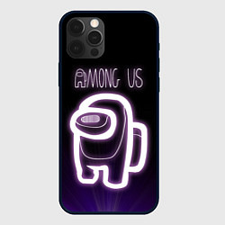 Чехол для iPhone 12 Pro Among Us Z, цвет: 3D-черный