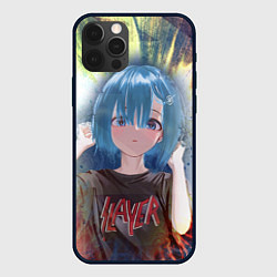 Чехол для iPhone 12 Pro Rem Slayer, цвет: 3D-черный