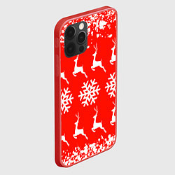 Чехол для iPhone 12 Pro New Year, цвет: 3D-красный — фото 2
