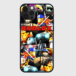 Чехол для iPhone 12 Pro ROBLOX, цвет: 3D-черный