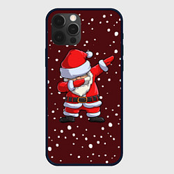 Чехол для iPhone 12 Pro Dab-Santa, цвет: 3D-черный