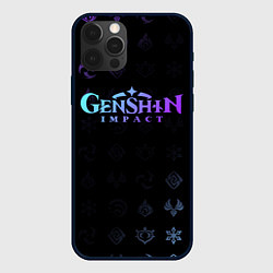 Чехол iPhone 12 Pro GENSHIN IMPACT