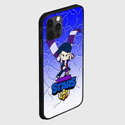 Чехол для iPhone 12 Pro Brawl StarsЭдгар, цвет: 3D-черный — фото 2