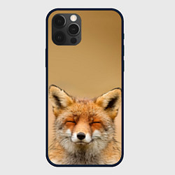 Чехол для iPhone 12 Pro Милая лисичка, цвет: 3D-черный