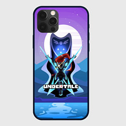 Чехол для iPhone 12 Pro Undertale, цвет: 3D-черный