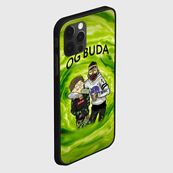 Чехол для iPhone 12 Pro Репер - OG Buda, цвет: 3D-черный — фото 2
