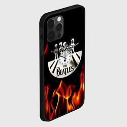 Чехол для iPhone 12 Pro The Beatles, цвет: 3D-черный — фото 2
