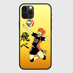 Чехол для iPhone 12 Pro Fly High Haikyuu!!, цвет: 3D-черный