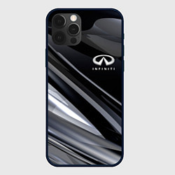 Чехол для iPhone 12 Pro Infiniti, цвет: 3D-черный