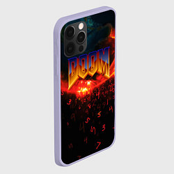 Чехол для iPhone 12 Pro DOOM MARS, цвет: 3D-светло-сиреневый — фото 2