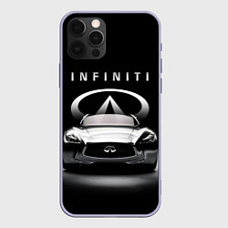 Чехол для iPhone 12 Pro INFINITI, цвет: 3D-светло-сиреневый