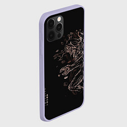 Чехол для iPhone 12 Pro Атака Титанов, цвет: 3D-светло-сиреневый — фото 2
