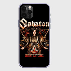 Чехол для iPhone 12 Pro Sabaton, цвет: 3D-светло-сиреневый