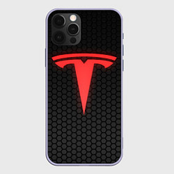 Чехол для iPhone 12 Pro NEON TESLA НЕОН ТЕСЛА, цвет: 3D-светло-сиреневый