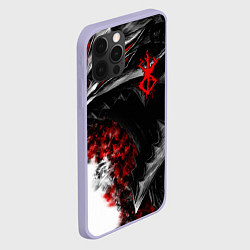 Чехол для iPhone 12 Pro BERSERK БЕРСЕРК, цвет: 3D-светло-сиреневый — фото 2