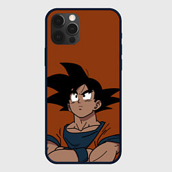 Чехол для iPhone 12 Pro DRAGON BALL ДРАГОН БОЛЛ, цвет: 3D-черный