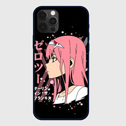 Чехол для iPhone 12 Pro Darling in the Franxx Zero Two, цвет: 3D-черный